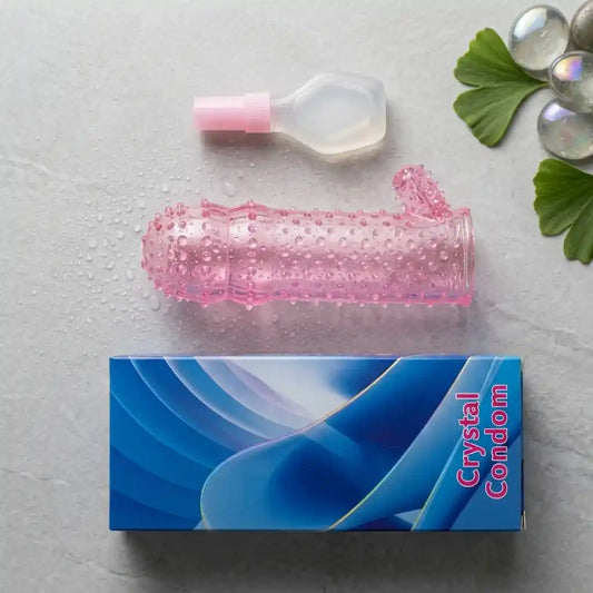 Crystal Condom for Men Reuseable Box